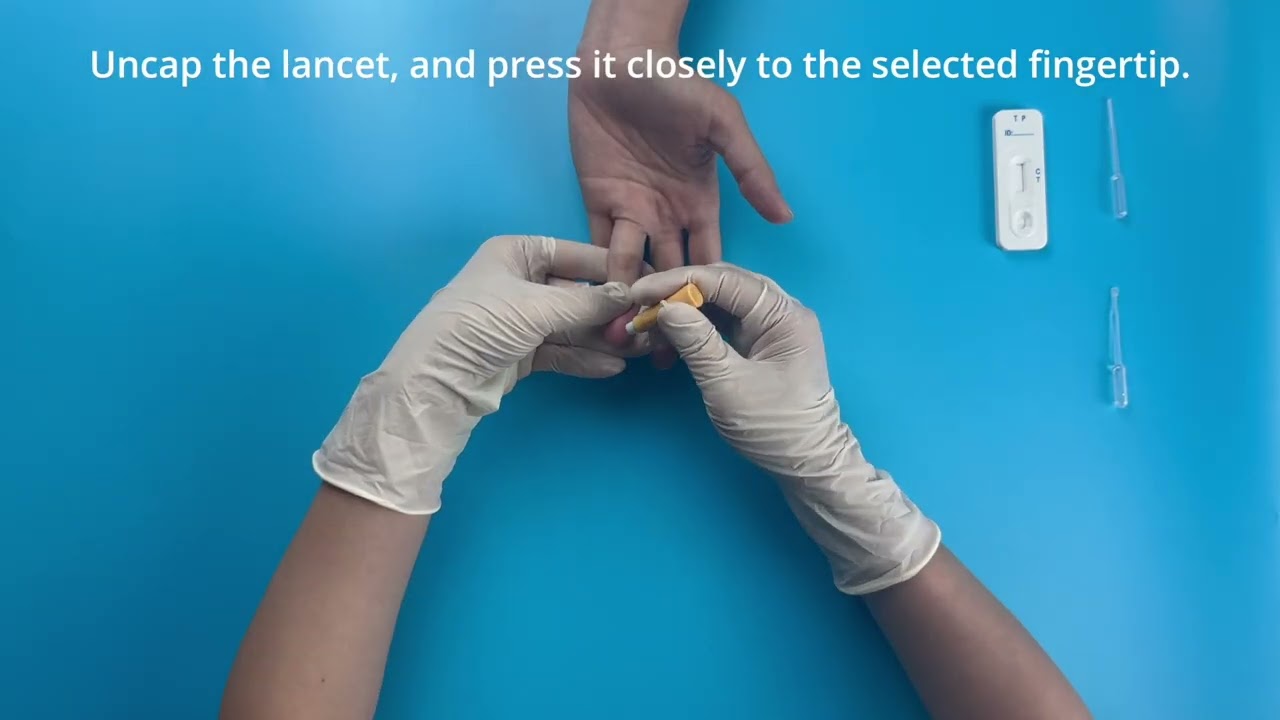 AHP Rapid Syphilis (TP) Test Kit Demo