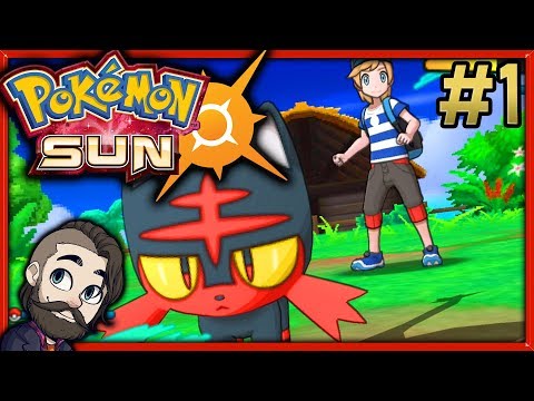 Pokemon Sun for the FIRST Time Gameplay ▶ Part 1 🔴 Let's Play Walkthrough