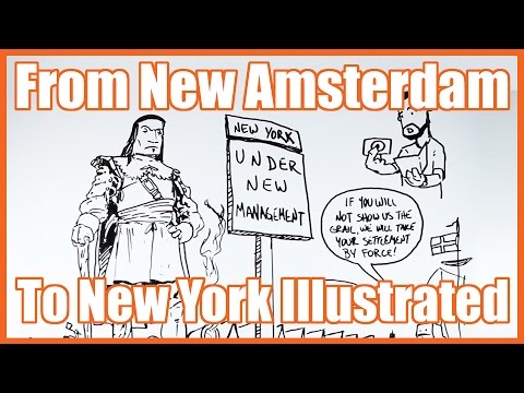 From New Amsterdam to New York Illustrated - @MrBettsClass