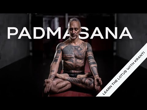 Learn the most iconic yoga pose: Lotus (padmasana)