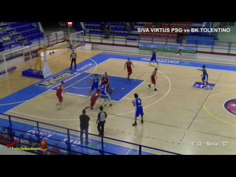 1°/2°Q SIVA VIRTUS PORTO SAN GIORGIO vs BK TOLENTINO 08/12/2016 serie C