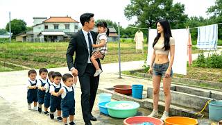 Om aan een gedwongen huwelijk te ontsnappen, trouwde ze met een alleenstaande vader van een drieling