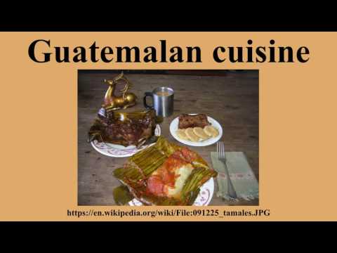 Guatemalan cuisine