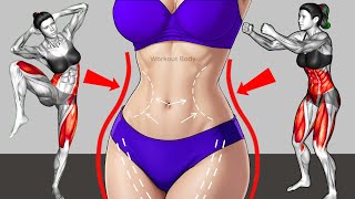 🔥Lose Stubborn Belly Fat in 2 Week🔥Slim Your Waist & Burn Calories with These 30-Standing Exercises
