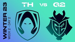 LEC Winter Split 2023 - W2D2 - TH vs G2