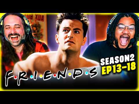 FRIENDS Season 2, Episodes 13, 14, 15, 16, 17, & 18 REACTION!! First Time Watching!!
