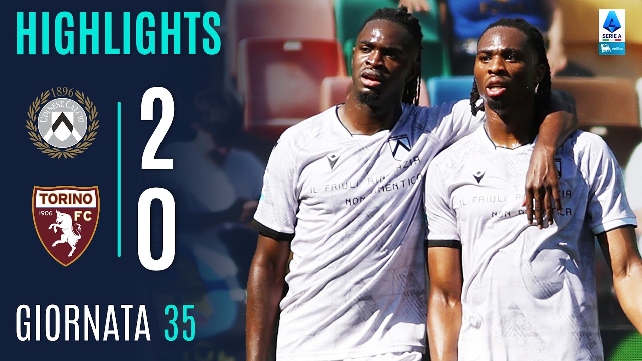 Ehizibue Guida L’Udinese | UDINESE-TORINO 2-0 | HIGHLIGHTS | SERIE A ENILIVE 2025/26