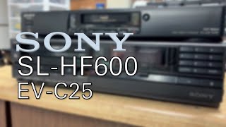 This VCR Setup Still Rules?! Video8 EV-C25 + Beta SL-HF600 Video Cassette Recorders