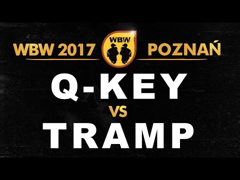 Q-Key 🆚 Tramp🎤 WBW 2017 Poznań (freestyle rap battle)