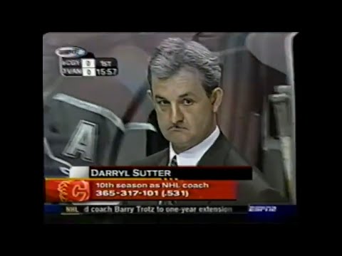 2004 Western Conference Quarterfinals Game 7 - Calgary Flames @ Vancouver Canucks - April 19, 2004