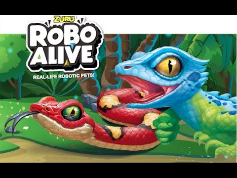 ROBO ALIVE I Real-life Robotic Pet Snake & Lizard  I  TV Commercial I  New Toys Videos For Kids