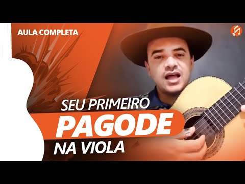 Tocando seu PRIMEIRO PAGODE na Viola
