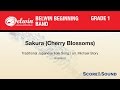Sakura (Cherry Blossoms), arr. Michael Story – Score & Sound