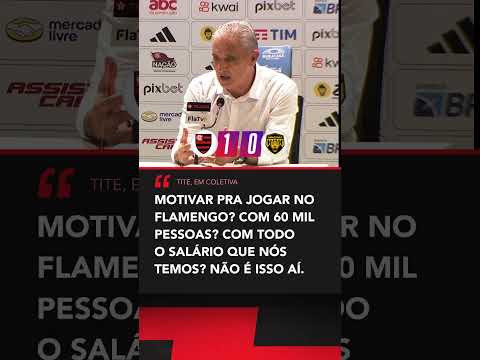 O problema é motivação? Olha o que o Tite falou! #shorts