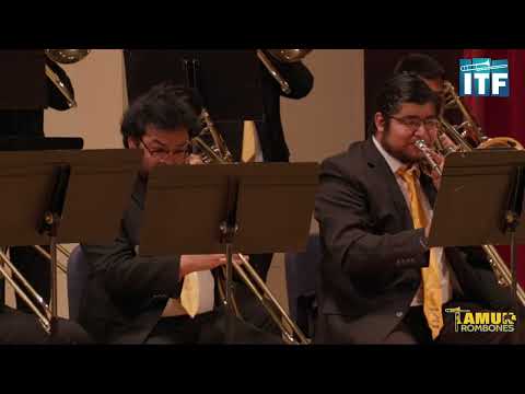 TAMUK Trombone Choir performs Mvt III Carnival from La Fiesta Mexicana at the ITF Performance 2024