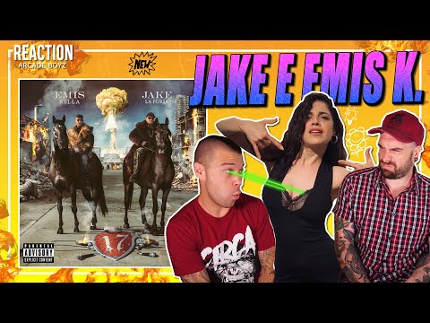 Jake La Furia, Emis Killa - 17 ( Disco Completo ) | REACTION by Carola e Arcade Boyz
