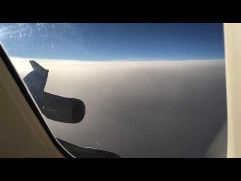 High cloud cover at cruise altitude and speed, LH491 2016-11-12