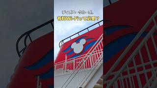 【1日26ドル】ディズニークルーズの有料Wi-Fiって必要？夫婦で実際に使ってみた結論！🚢✨