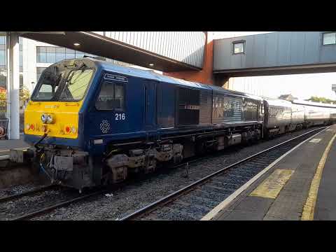 (RARE) Irish Rail / Ex Belmond 201 Class Loco 216 on the Enterprise - October 2022