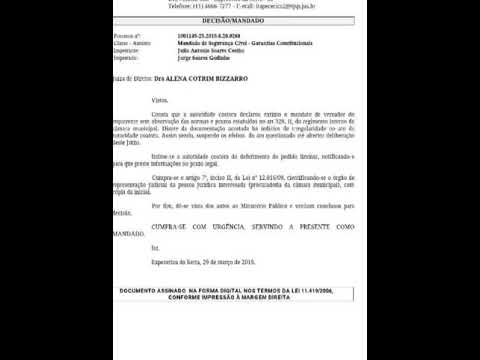 Vereador Júlio Português consegue Liminar, mais não quis se manifestar ao ser procurado pelo Jornal Agora é Sério.