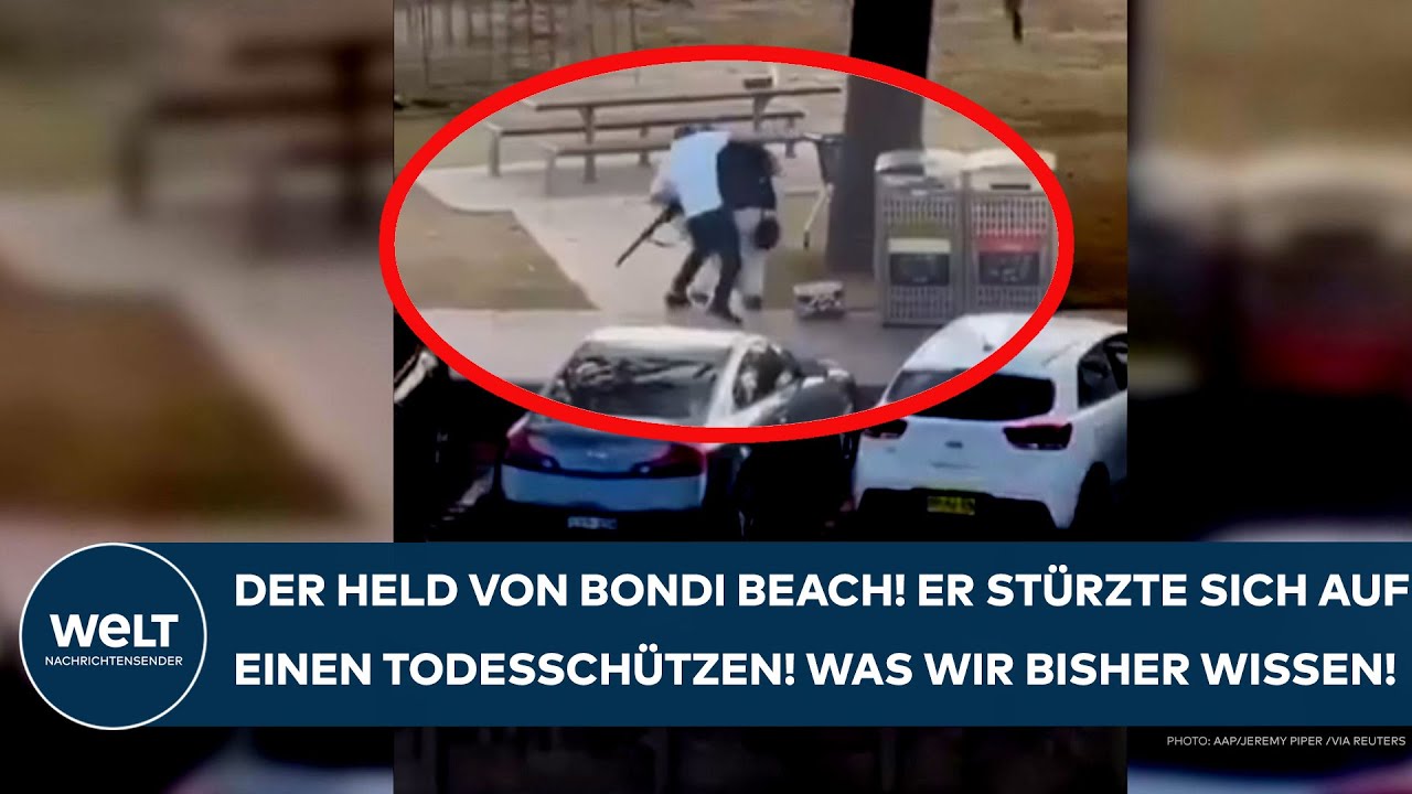 AUSTRALIEN: Der Held von Bondi Beach! Er stürzte sich auf einen Todesschützen! Was wir bisher wissen