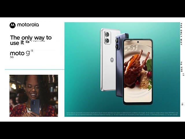 Smartphone Motorola Moto G73 5G 128GB - Branco, RAM 8GB, Câmera 50MP,  Selfie 16MP e Tela 6,5