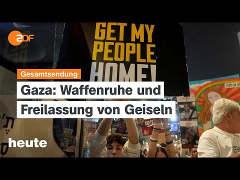 heute 19:00 Uhr vom 15.01.2025 Waffenruhe in Gaza, Elektronische Patientenakte wird getestet