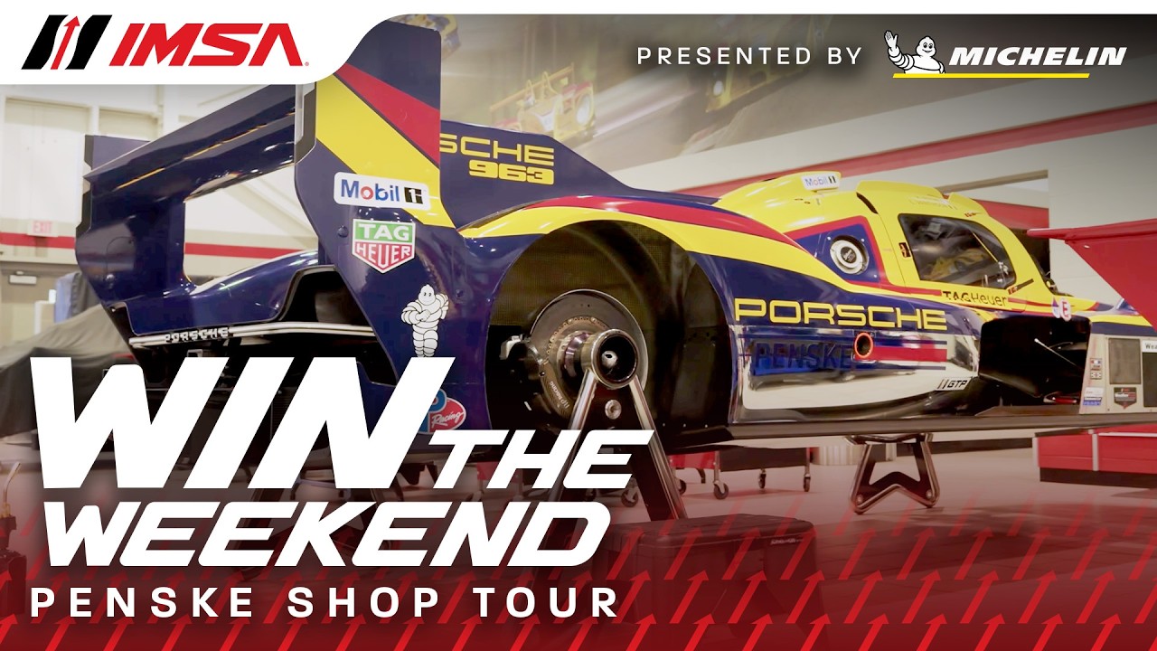 IMSA: Win The Weekend Presented by Michelin Bonus Episode! | Penske Shop Tour