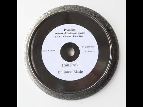 How to use Bullnose Tile Blade on tile