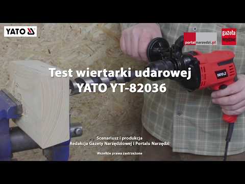 Дрель ударная электросетевая YATO 810 Вт, с самозажим,металлическим патроном 13 мм (YT-82036) Дрель ударная электросетевая YATO 810 Вт, с самозажим,металлическим патроном 13 мм (YT-82036)