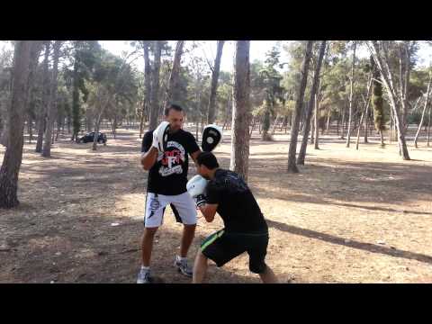 Boxing training Mohamed Atik and Mounir Atik