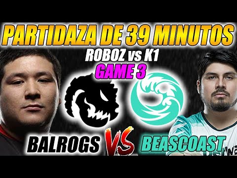 🔥BALROGS vs BEASTCOAST 🔥 GAME 3 | PARTIDAZA DE 39 MINUTOS! -  DPC SA DivI 4D ESPORST | DOTA 2