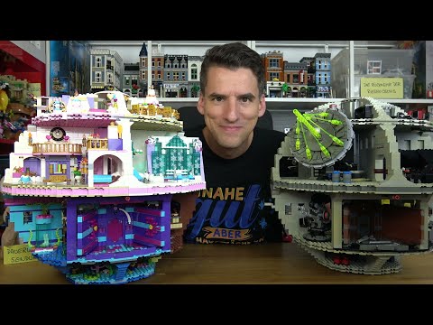 Neuer Todesstern! Die LEGO® Kugel sieht traurig aus gegen diesen Glitzer-Oschi! Dinggao 6566