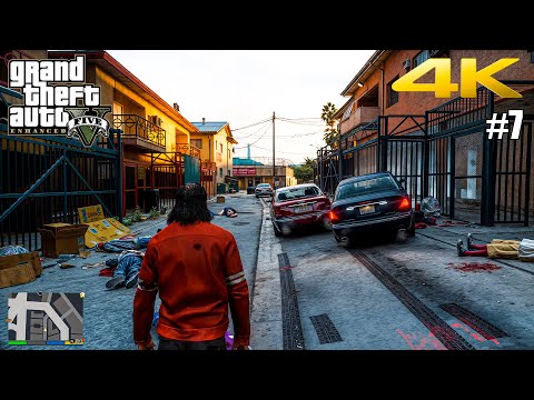 GTA 5 Enhanced Edition Gameplay Walkthrough Part 7 - Realistic ULTRA Graphics PC [4K 60FPS]