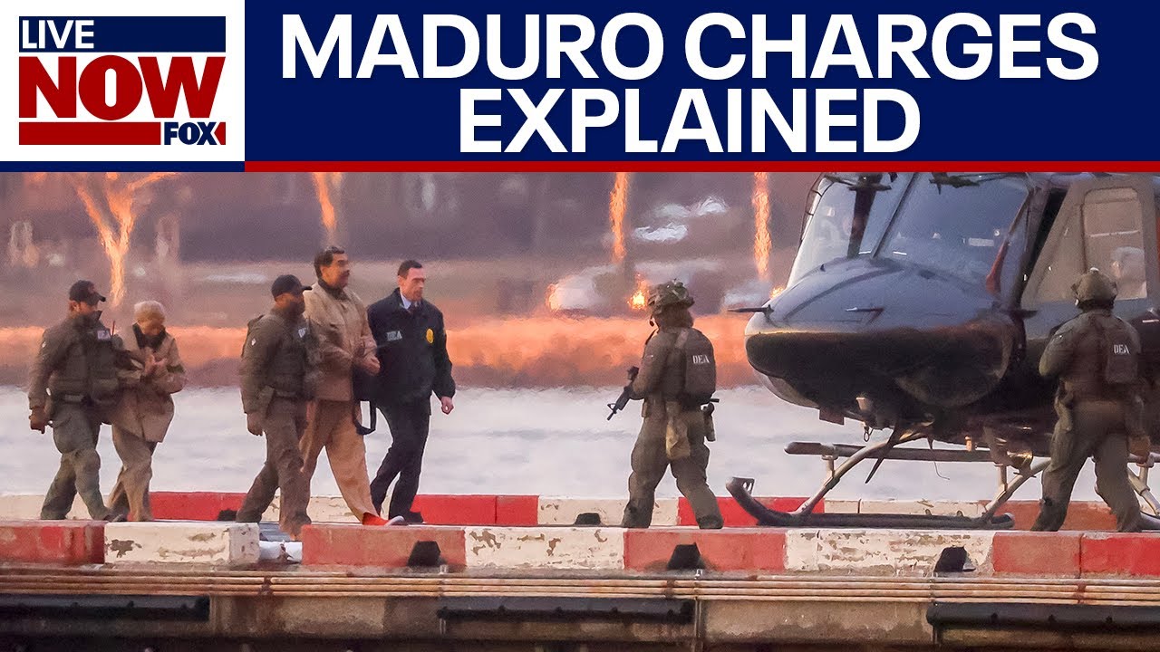 What are the charges against Venezuela's Maduro?