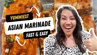 The most delicious Asian marinade that will change your life! Fast, easy, yummy for tofu, chicken