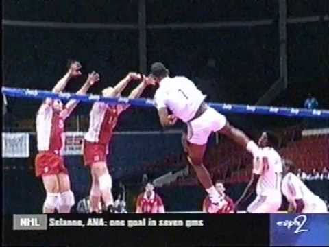 Leonel Marshall 50 inch vertical jump - Cuba Volleyball