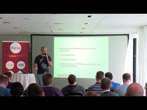 Building a Database from Scratch - Benoit Chesneau - EUC17