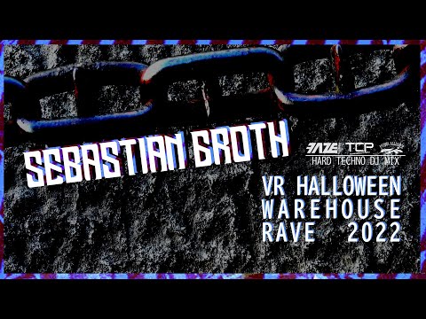 Sebastian Groth - VR Halloween Warehouse Rave 2022 - 150BPM | Hard Techno | Industrial Dj Mix