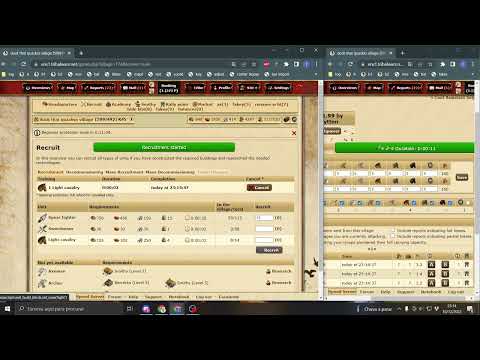 Tribalwars speed - Chilling and chatting with chat while playing n0 on .net