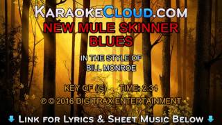 Bill Monroe - New Mule Skinner Blues (Backing Track)
