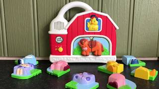 Children's Leapfrog Fridge Farm Magnetic Animals Phonics Activity Play Set