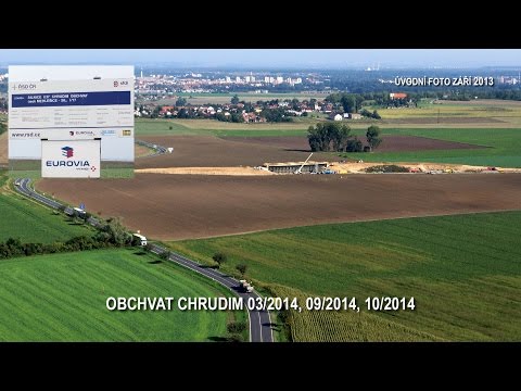 Obchvat města Chrudim - 03/2014 - 10/2014