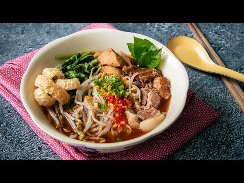 How to Make My #1 Noodles Of All Time - Boat Noodles!