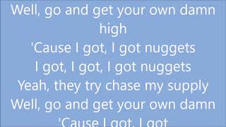 Mura Masa - Nuggets ft - Bonzai  { lyrics }