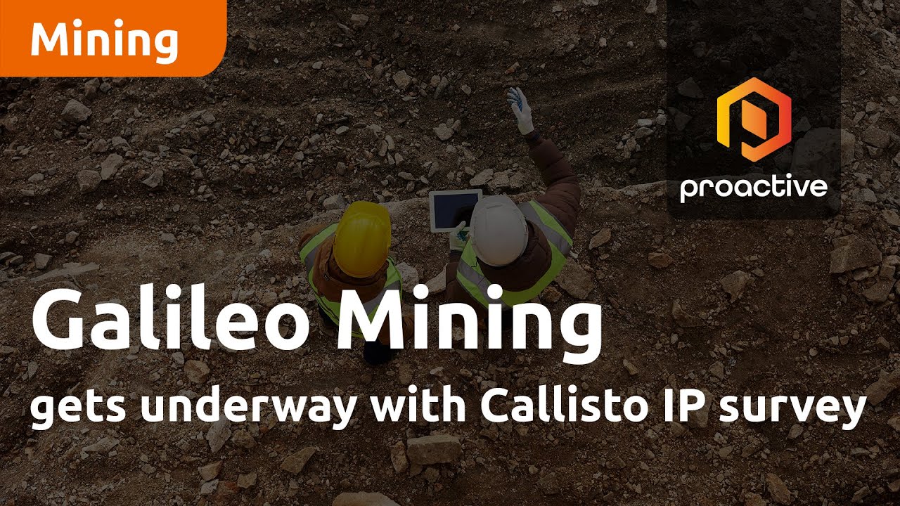 Galileo Mining gets underway with Callisto IP survey