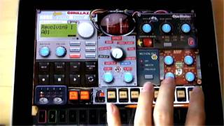 Video thumbnail for Korg iElectribe Gorillaz Edition For iPad by imamusicmogul