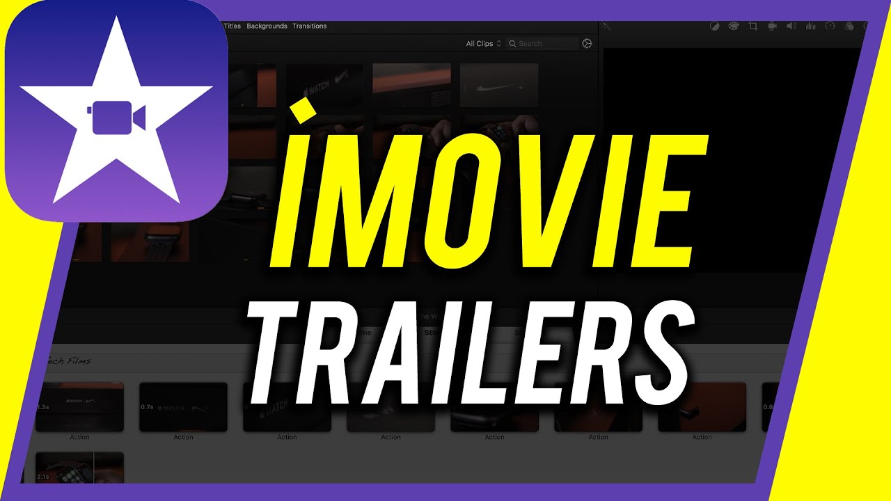 How to Make iMovie Trailer