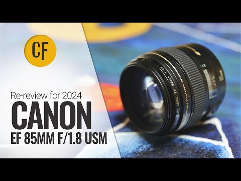 Re-review for 2024: Canon EF 85mm f/1.8 USM on an EOS R5 & R7