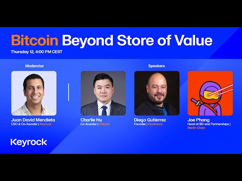Bitcoin Beyond Store of Value